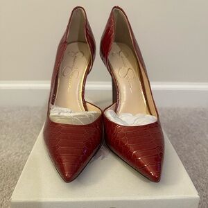 Jessica Simpson Claudette Red 7